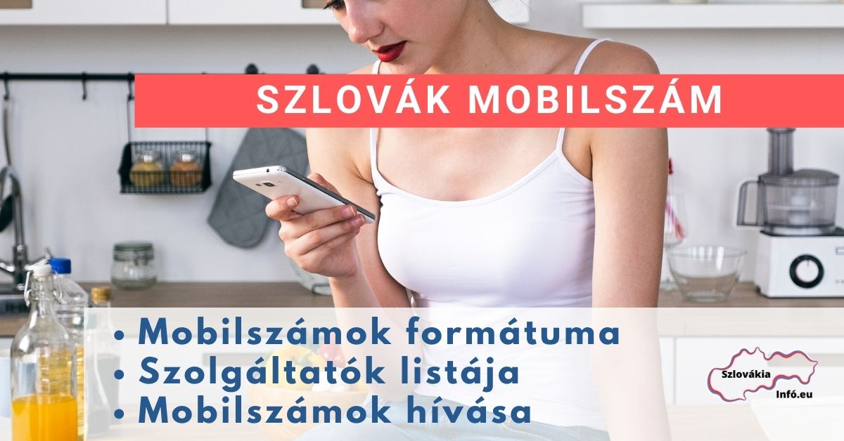 Szlovák mobilszám
