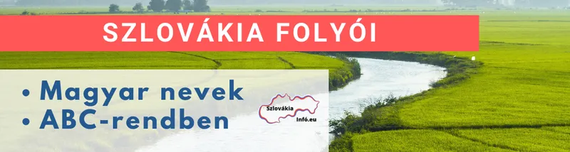 szlovákia folyói