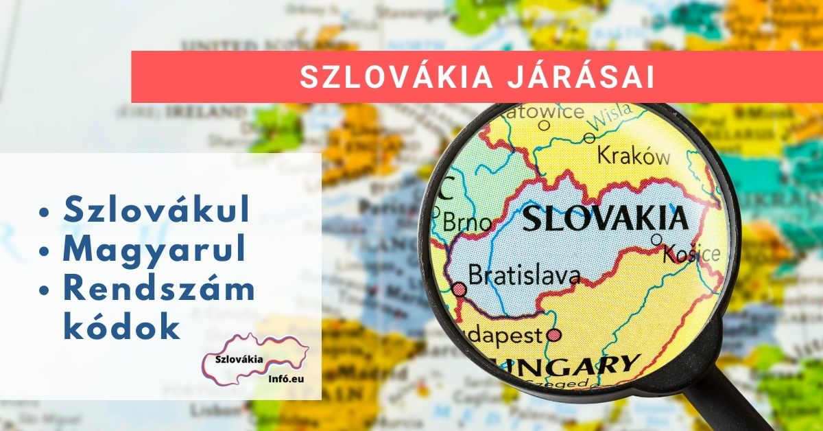 Szlovákia járásai